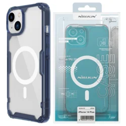 NILLKIN Maska za iPhone 14 Plus 6.7 Nature Pro Magnetic plava