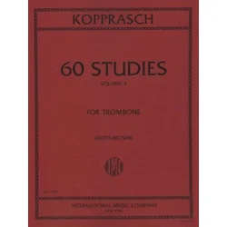 KOPPRASCH:60 STUDIES FOR TROMBONE VOL.2