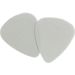 Fender 351 Shape Nylon Pick .60 mm Light Gray 12 Pack
