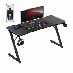 Huzaro Hero 3.3 Crni RGB Gaming sto 140x60cm