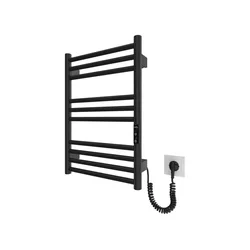 Kupatilski rebrasti radijator HF GREENWICH 100W/230V 57x43 cm crni desni okrugli
