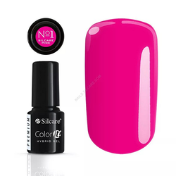 Color IT Premium PINK No.1 Trajni gel lak za nokte UV/LED 6g | SILCARE | KOZMO