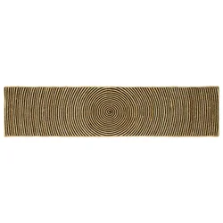 Tepisi za područja Crna 60 x 250 cm Juta