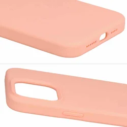 SILIKONSKA LITE MASKA ZA IPHONE 14 boja breskve