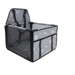 TRANSPORTNA TORBA ZA ZIVOTINJE 38.5x38.5x27CM SIVA