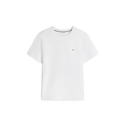TOMMY HILFIGER Majica modra/češnjevo rdeča/bela
