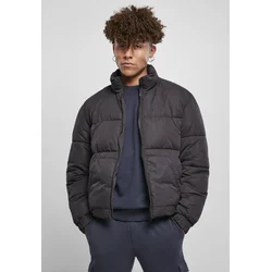 Cropped Puffer Jacket black