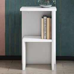 HANAH HOME Noćni stočić Roisin White
