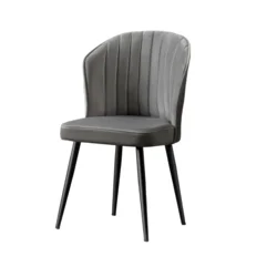 Hanah Home Rubi Gr Stolice, Tamno-sive