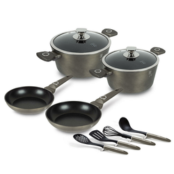 Berlinger Haus SET POSOD aluminij 10-delni