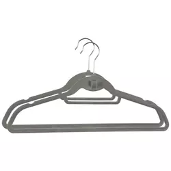 SET VEŠALICA 5/1 metal, plastika siva, srebrna
