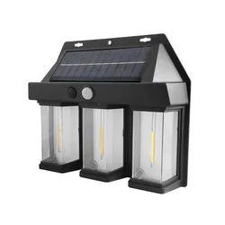 Nazidna solarna lampa sa senzorom pokreta