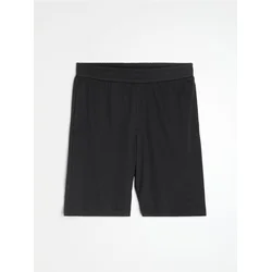 Sinsay - Osnovne kratke pantalone - crno