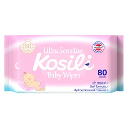 KOSILI Baby vlažne maramice roze 80/1