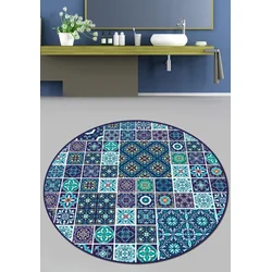 LEssentiel Maison Kupatilski otirač Carres Bleus, 160cm, Teget