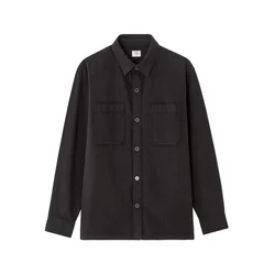 Moška črna jeans srajca Celio Manime
