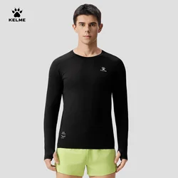 Kelme Muška majica dugih rukava, Crna