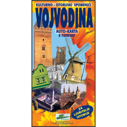 Merkur-SV Vojvodina - Kulturna dobra, Autokarta