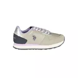 U.S. polo Assn. Patike za devojčice Nobik011Kcnh2_Agsildbl01, Srebrne boje