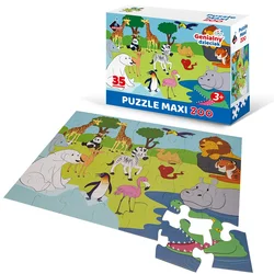 Puzzle Maxi Genialny Dzieciak Zoo