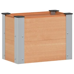 Povišena vrtna gredica Smeđa 50 x 30 x 36 cm
