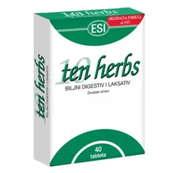 ESI Dodatak ishrani Ten herbs TBL A40 40/1