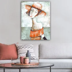 Wallity Slika na platnu 70x100cm