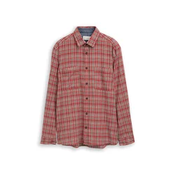 TOM TAILOR Srajca temno zelena/brusnica/bela