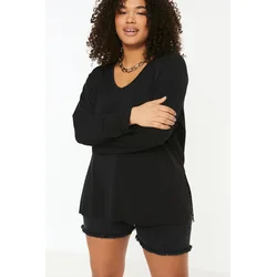 Ženska bluza Trendyol TBBSS22BZ1080/Black