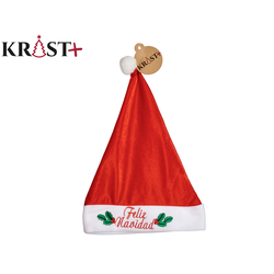 KRIST+ Novogodišnja kapa M crvena