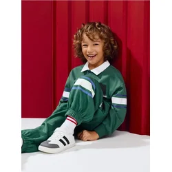 Sinsay - Oversize jogger trenerke - plavozeleno