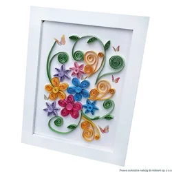 shumee QUILLING Set Stripes - šopek divjih cvetov