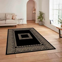 Conceptum Hypnose Tepih HM-CRP25-34, Pravougaoni, 120 x 180 cm, Crno-braon