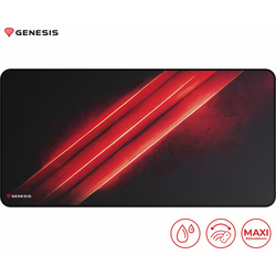 Genesis Carbon 500 Maxi Flash G2 podloga za miš, 900x450 mm, vodootporna, glatka površina, zaštićeni rubovi, protuklizna