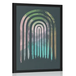 Plakat street art mavrica Mid-Century - 20x30 no frame