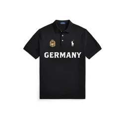 Polo Ralph Lauren Majica  rumena / rdeča / črna / bela