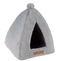 M PETS Šator  za mačke Yull tipi, Sivi