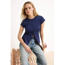Trendyol Milla Ženska bluza, Tamnoplava