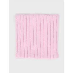 Sinsay - Rebrasti kružni šal sa metalizovanim koncem - pastelno roze