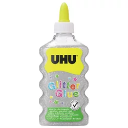 LJEPILO GLITTER GLUE 177ML UHU SREBRNO