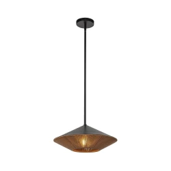 Alora Mood ALM-DAPHNE-P-L-MB - Luster na šipci DAPHNE 1xE27/60W/230V, prečnik 38,1 cm