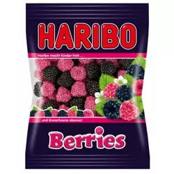 BOM.GUMENE MALINE/KUPINE 100G.HARIBO
