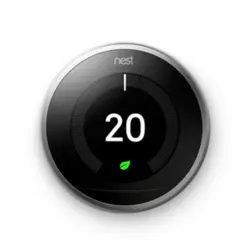 Nest pametni termostat 3. generacije boje čelika