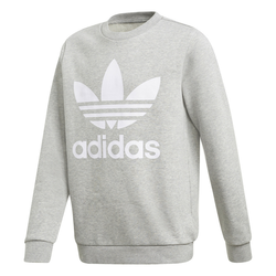 adidas Sportske majice TREFOIL CREW Siva