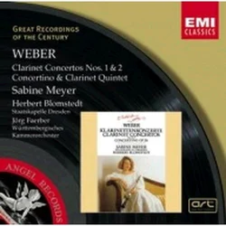 WEBER:CLARINET CONCERTOS1,2/MEYER