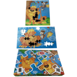 PUZZLE Lav i miš, 80, 140 delova