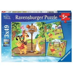 Ravensburger Slagalica Winnie the pooh, 3x49 delova