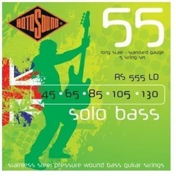 Rotosound Žice za petožičanu bas gitaru RS555LD Solo Bass, 045-130
