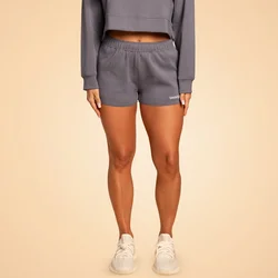 BeastPink Women‘s Grace Sweatshorts Granite