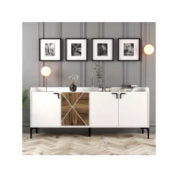 Hanah Home Konzolna komoda Venedik - Bela